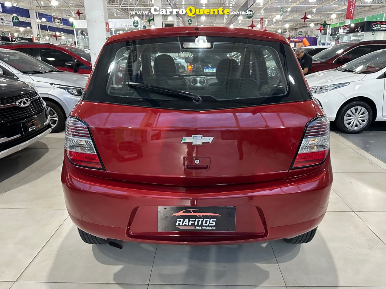 CHEVROLET   AGILE LTZ 1.4 MPFI 8V FLEXPOWER 5P   VERMELHO 2013 1.4 FLEX - Loja