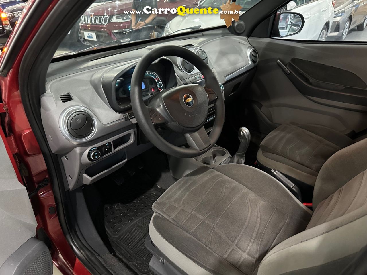 CHEVROLET   AGILE LTZ 1.4 MPFI 8V FLEXPOWER 5P   VERMELHO 2013 1.4 FLEX - Loja