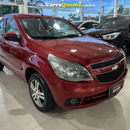 CHEVROLET   AGILE LTZ 1.4 MPFI 8V FLEXPOWER 5P   VERMELHO 2013 1.4 FLEX