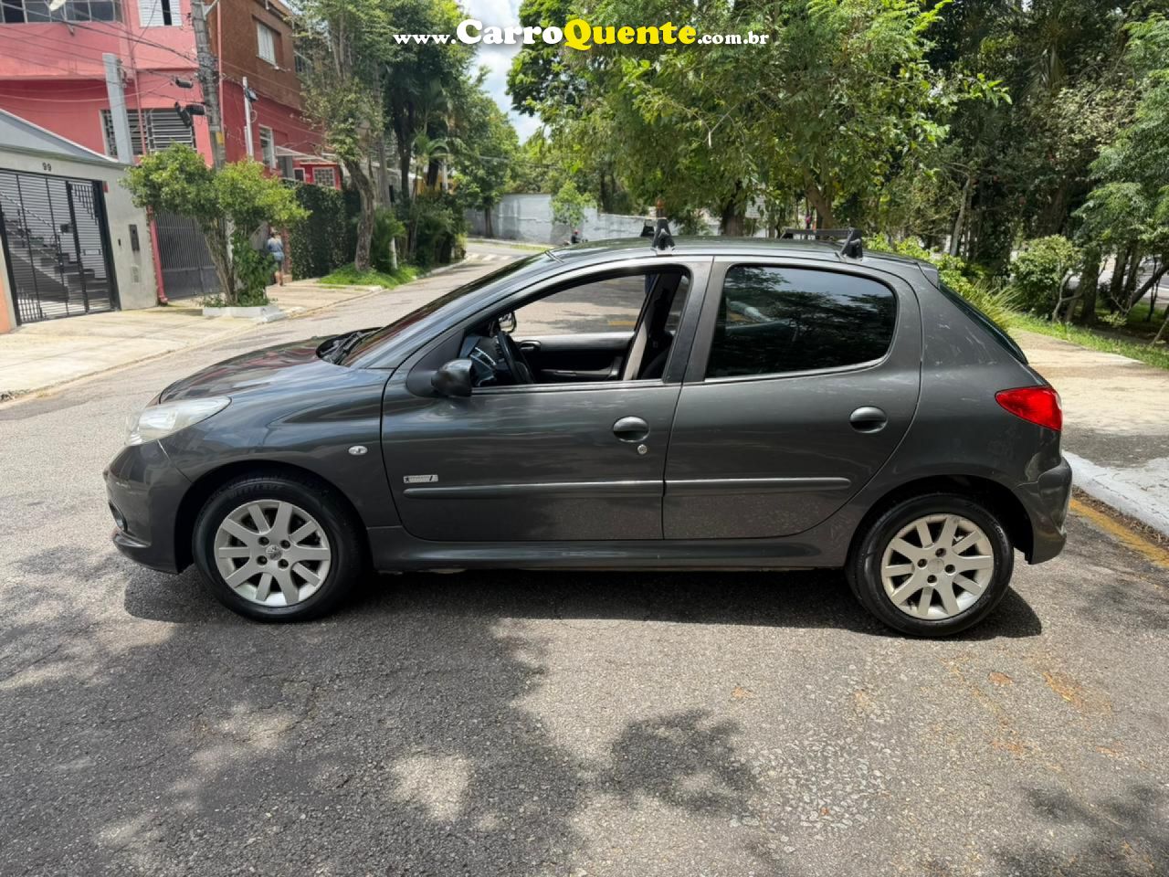 PEUGEOT   207 XS 1.6 FLEX 16V 5P AUT.   CINZA 2011 1.6 FLEX - Loja