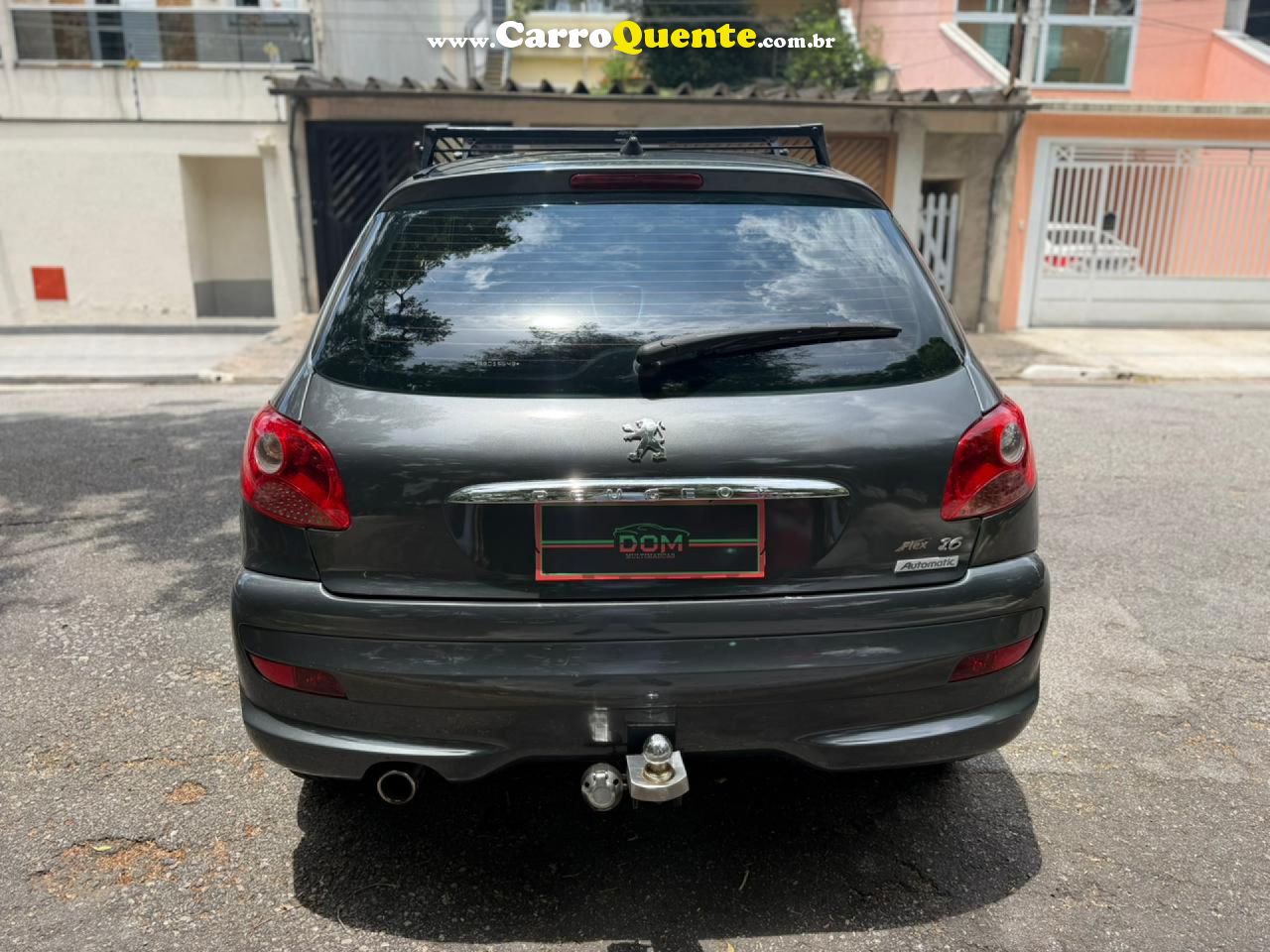 PEUGEOT   207 XS 1.6 FLEX 16V 5P AUT.   CINZA 2011 1.6 FLEX - Loja