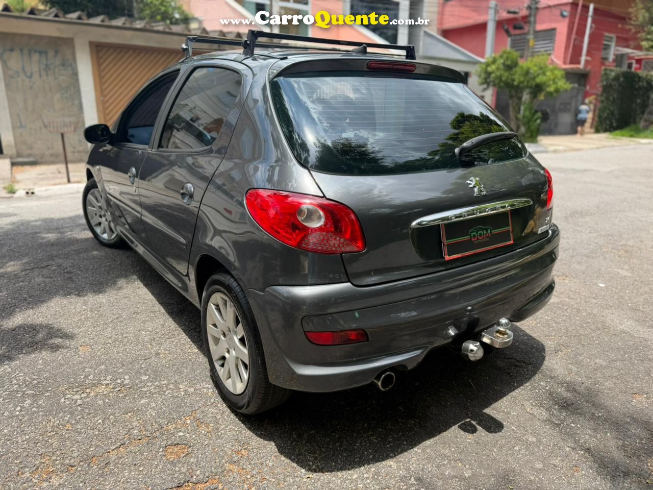 PEUGEOT   207 XS 1.6 FLEX 16V 5P AUT.   CINZA 2011 1.6 FLEX - Loja