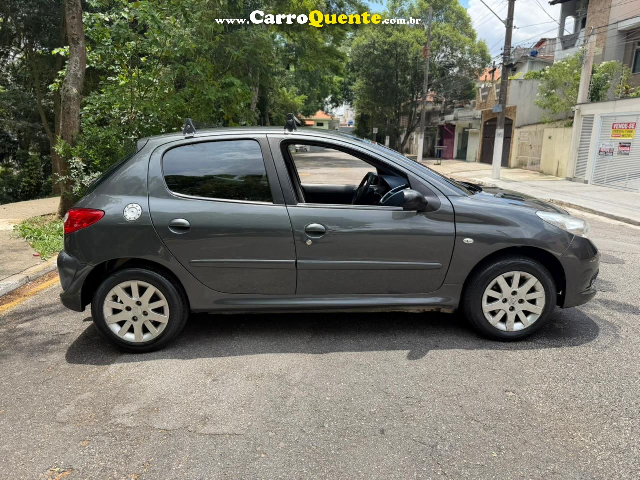 PEUGEOT   207 XS 1.6 FLEX 16V 5P AUT.   CINZA 2011 1.6 FLEX - Loja