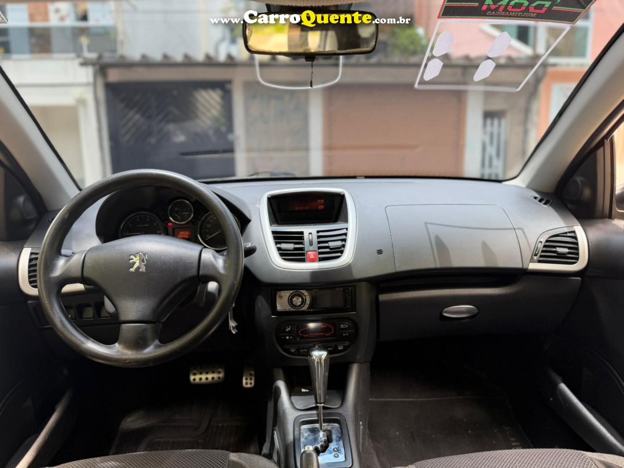 PEUGEOT   207 XS 1.6 FLEX 16V 5P AUT.   CINZA 2011 1.6 FLEX - Loja