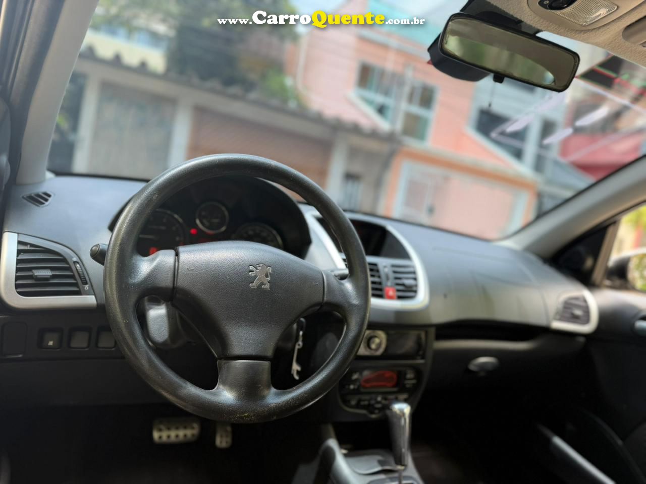 PEUGEOT   207 XS 1.6 FLEX 16V 5P AUT.   CINZA 2011 1.6 FLEX - Loja