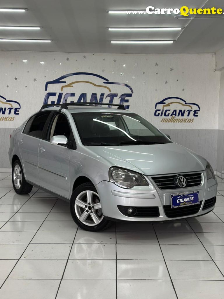 VOLKSWAGEN   POLO SED. COMFORT. 1.6 MI TOT. FLEX 8V   PRATA 2011 1.6 FLEX - Loja