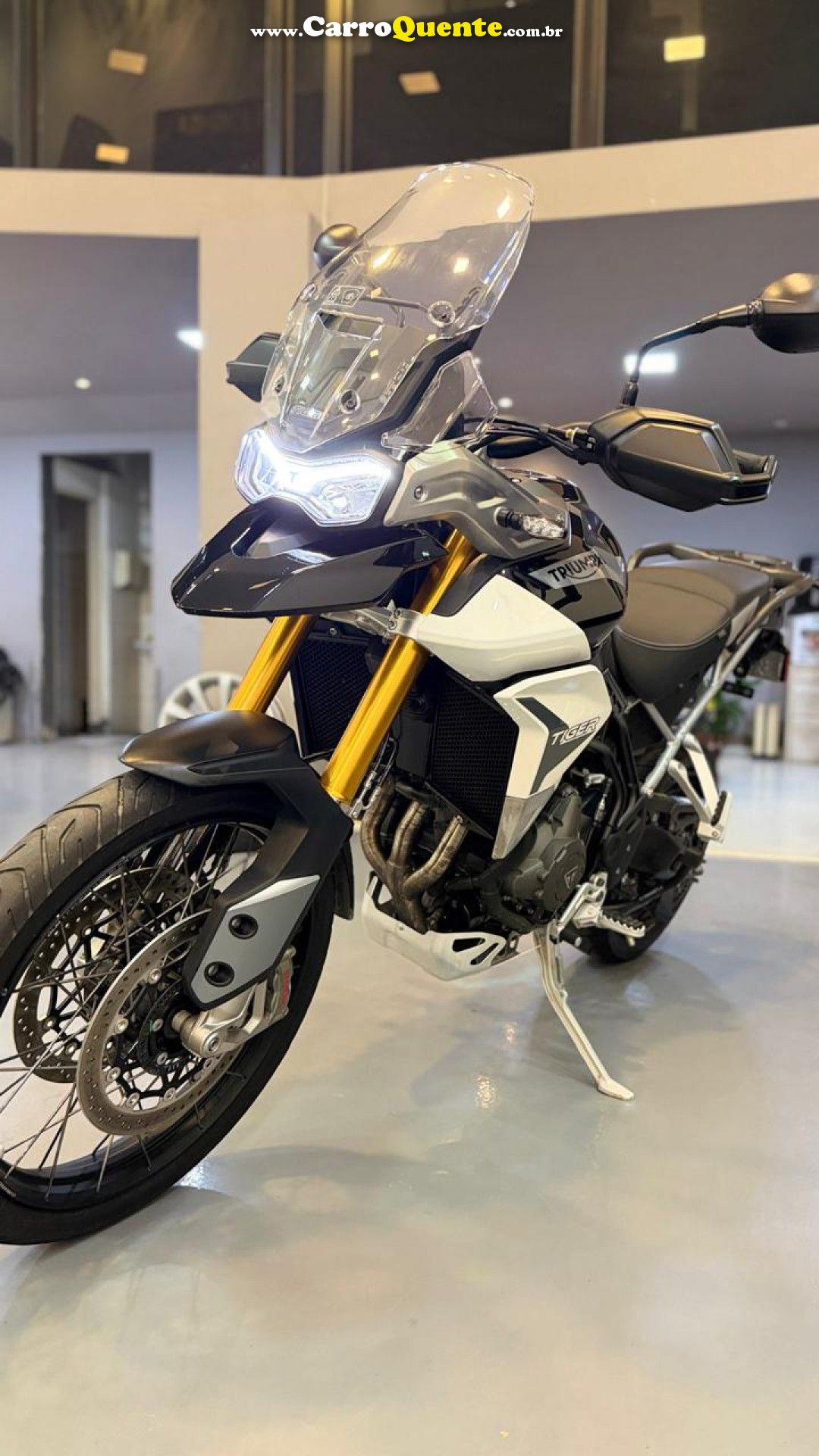 TRIUMPH   TIGER 900 RALLY PRO   PRETO 2022 900 CL GASOLINA - Loja