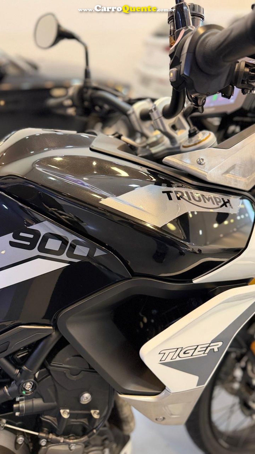 TRIUMPH   TIGER 900 RALLY PRO   PRETO 2022 900 CL GASOLINA - Loja