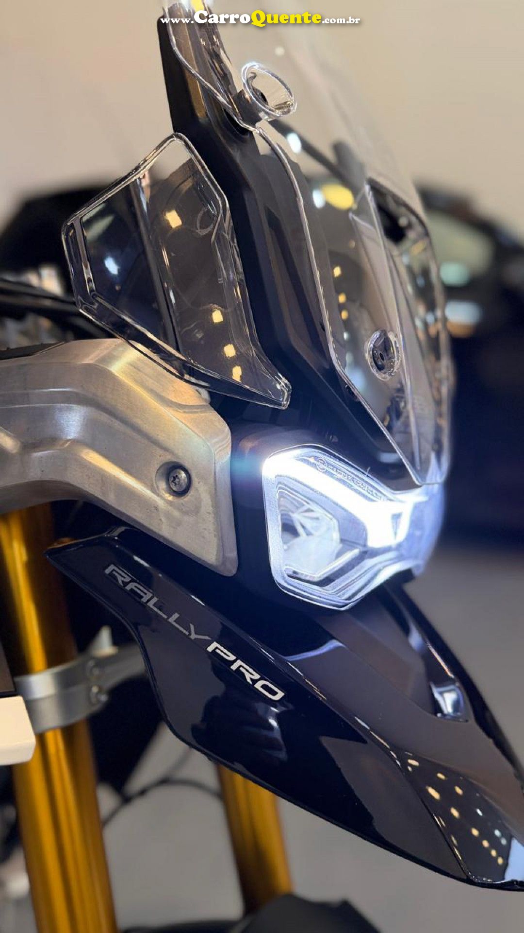 TRIUMPH   TIGER 900 RALLY PRO   PRETO 2022 900 CL GASOLINA - Loja