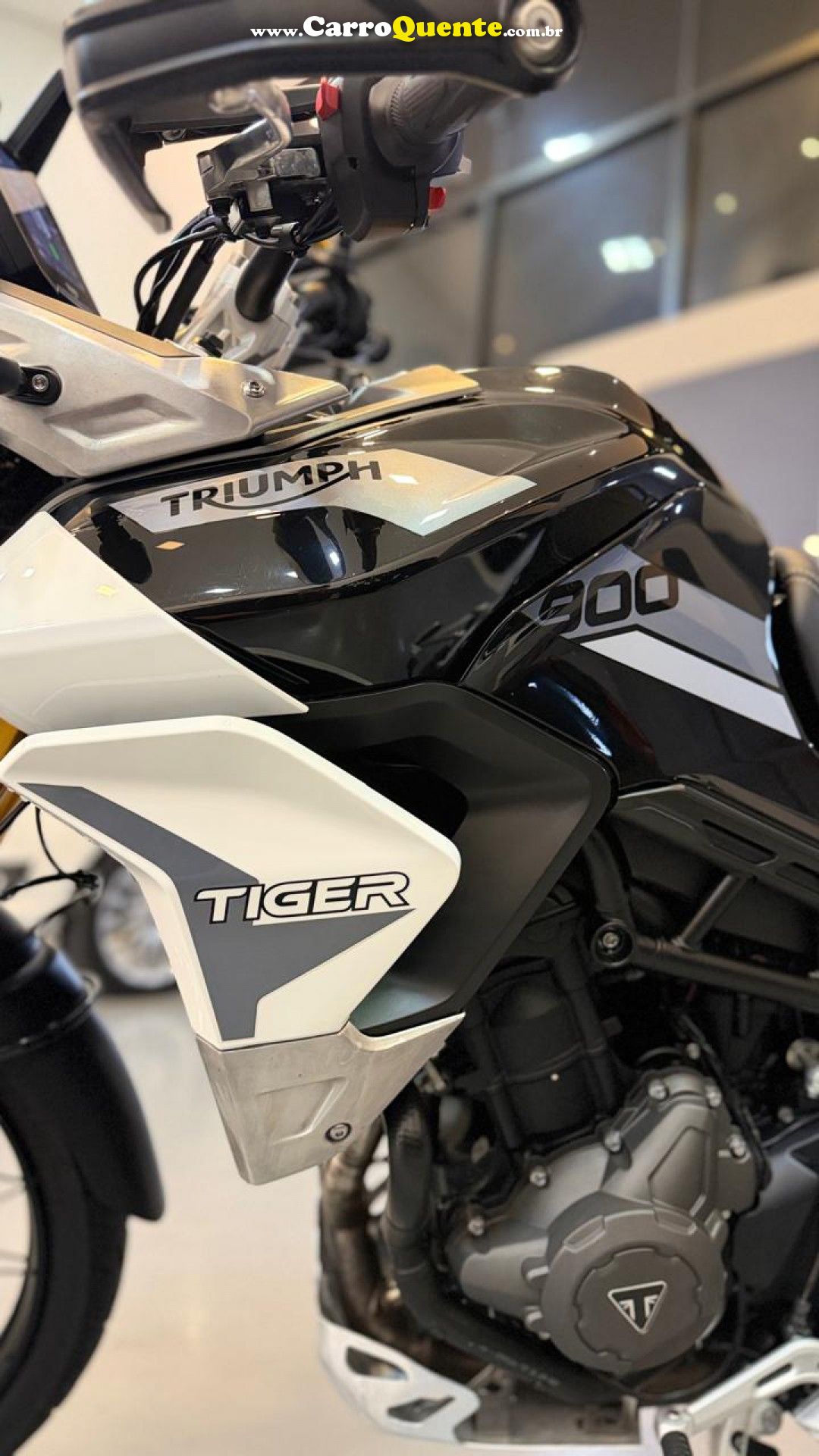 TRIUMPH   TIGER 900 RALLY PRO   PRETO 2022 900 CL GASOLINA - Loja