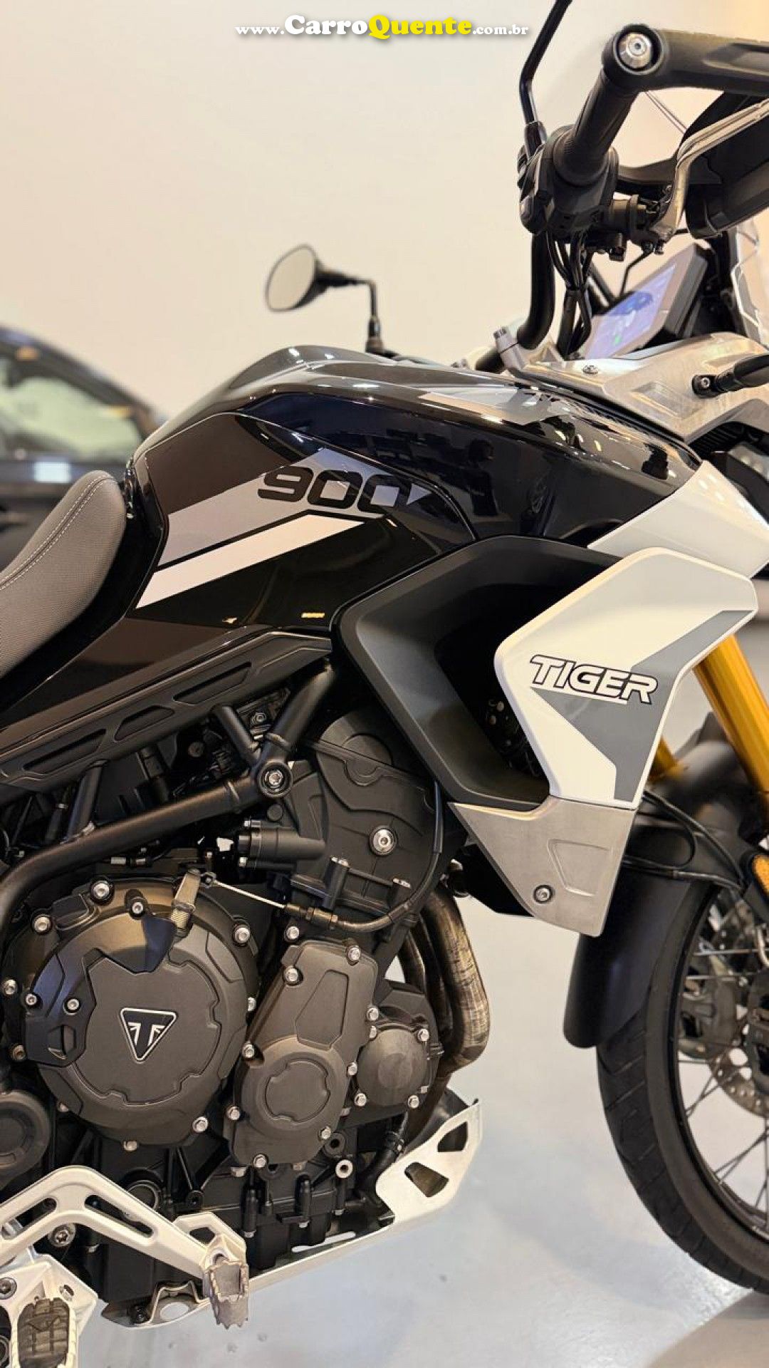 TRIUMPH   TIGER 900 RALLY PRO   PRETO 2022 900 CL GASOLINA - Loja