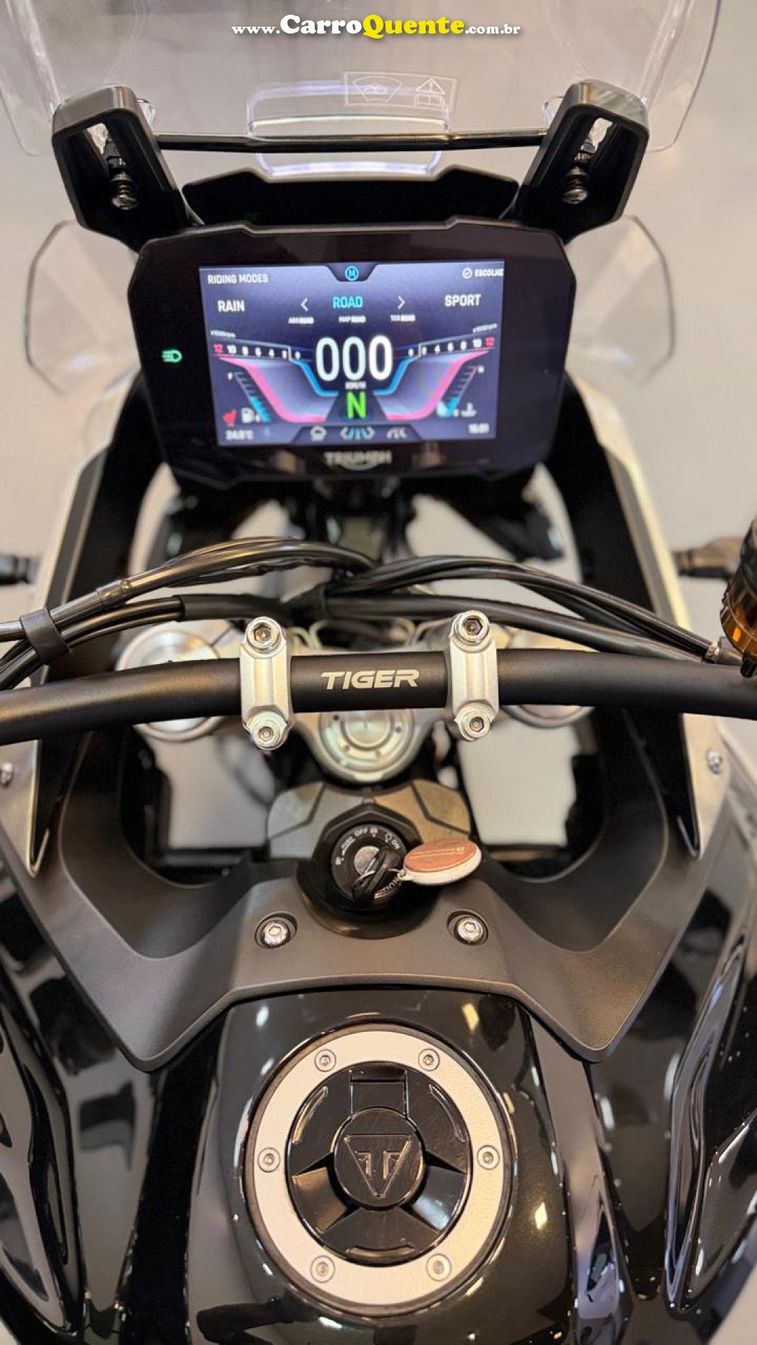 TRIUMPH   TIGER 900 RALLY PRO   PRETO 2022 900 CL GASOLINA - Loja