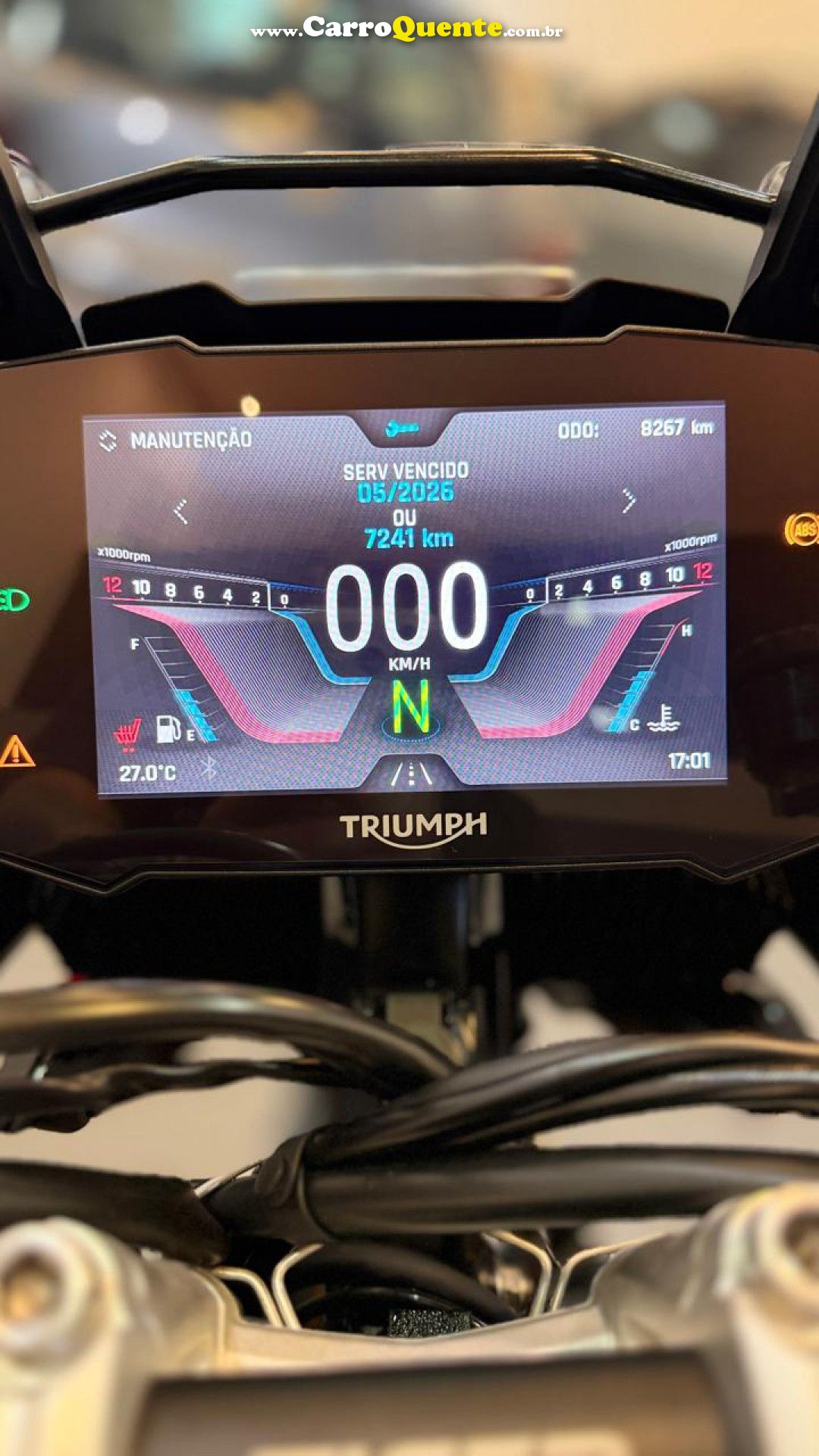 TRIUMPH   TIGER 900 RALLY PRO   PRETO 2022 900 CL GASOLINA - Loja