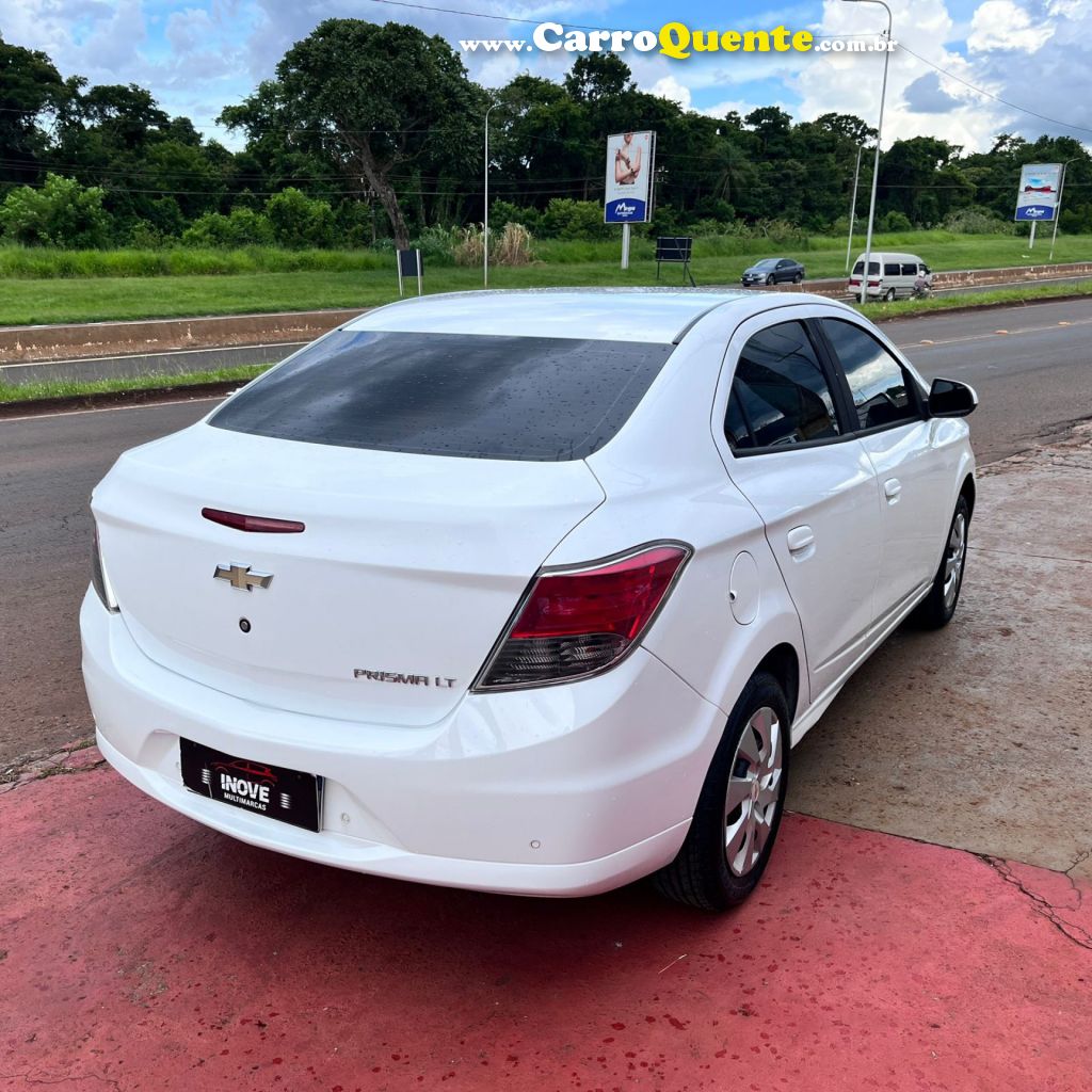 CHEVROLET   PRISMA SED. LT 1.4 8V FLEXPOWER 4P AUT.   BRANCO 2016 1.4 FLEX - Loja