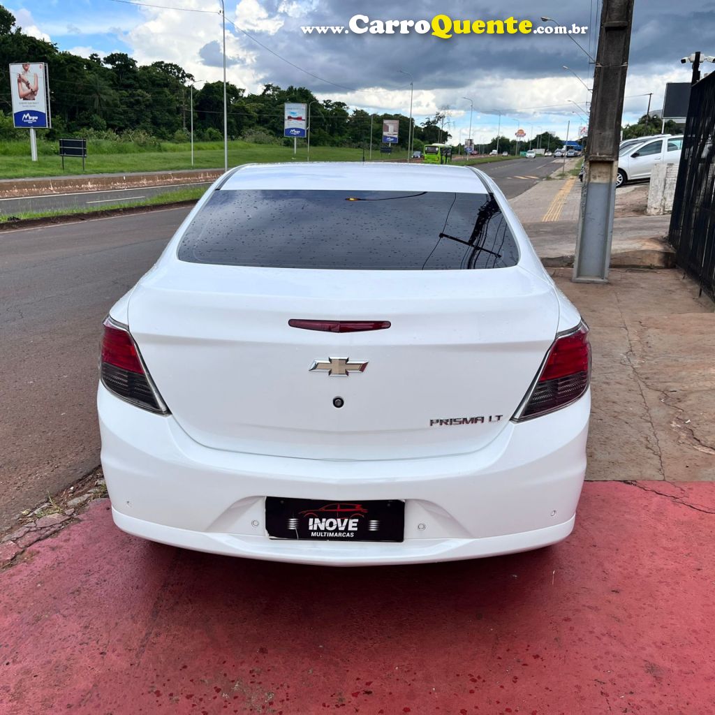 CHEVROLET   PRISMA SED. LT 1.4 8V FLEXPOWER 4P AUT.   BRANCO 2016 1.4 FLEX - Loja