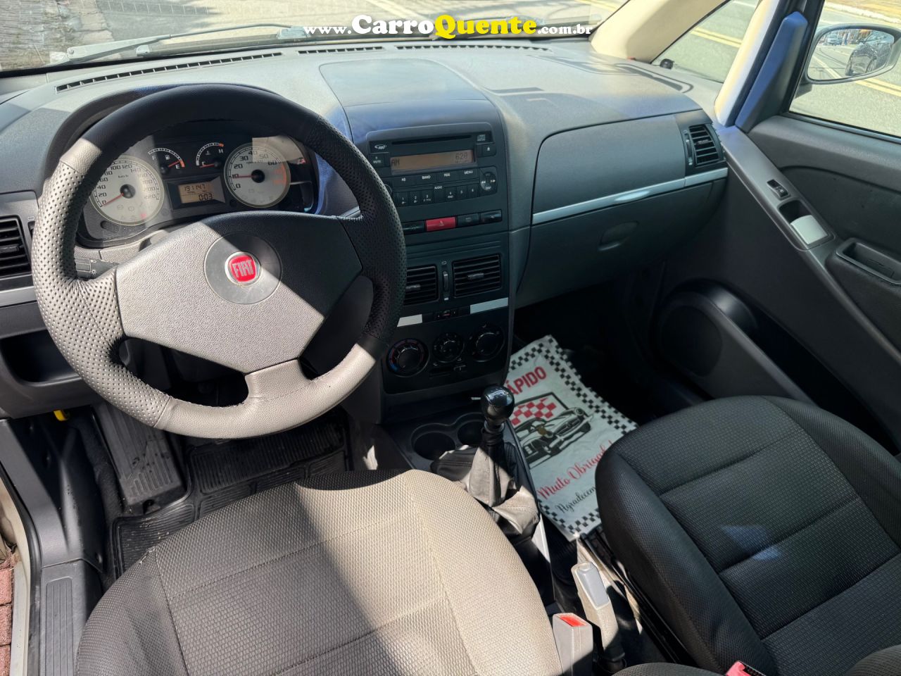 FIAT   IDEA ELX 1.4 MPI FIRE FLEX 8V 5P   PRATA 2009 1.4 FLEX - Loja