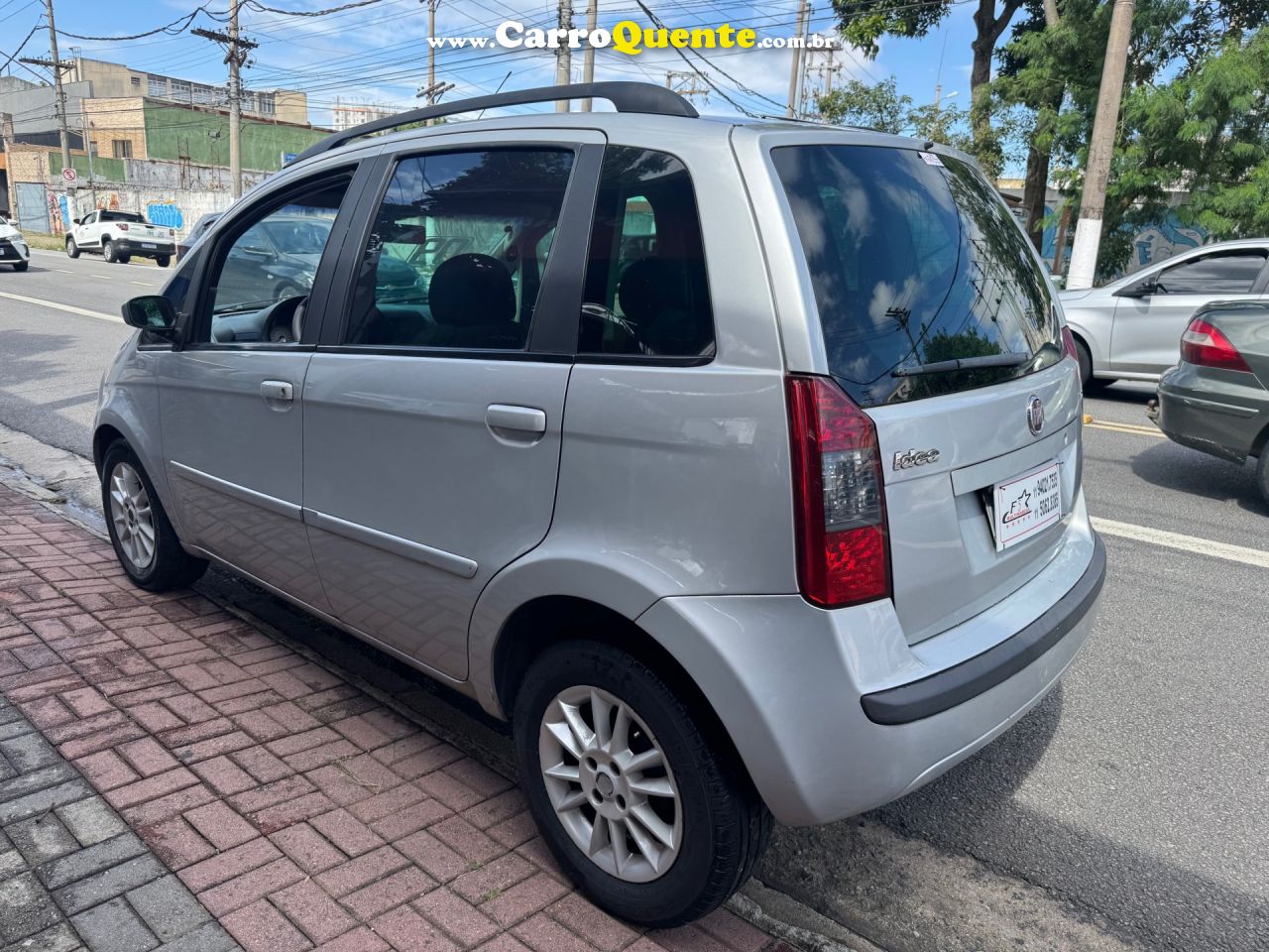 FIAT   IDEA ELX 1.4 MPI FIRE FLEX 8V 5P   PRATA 2009 1.4 FLEX - Loja