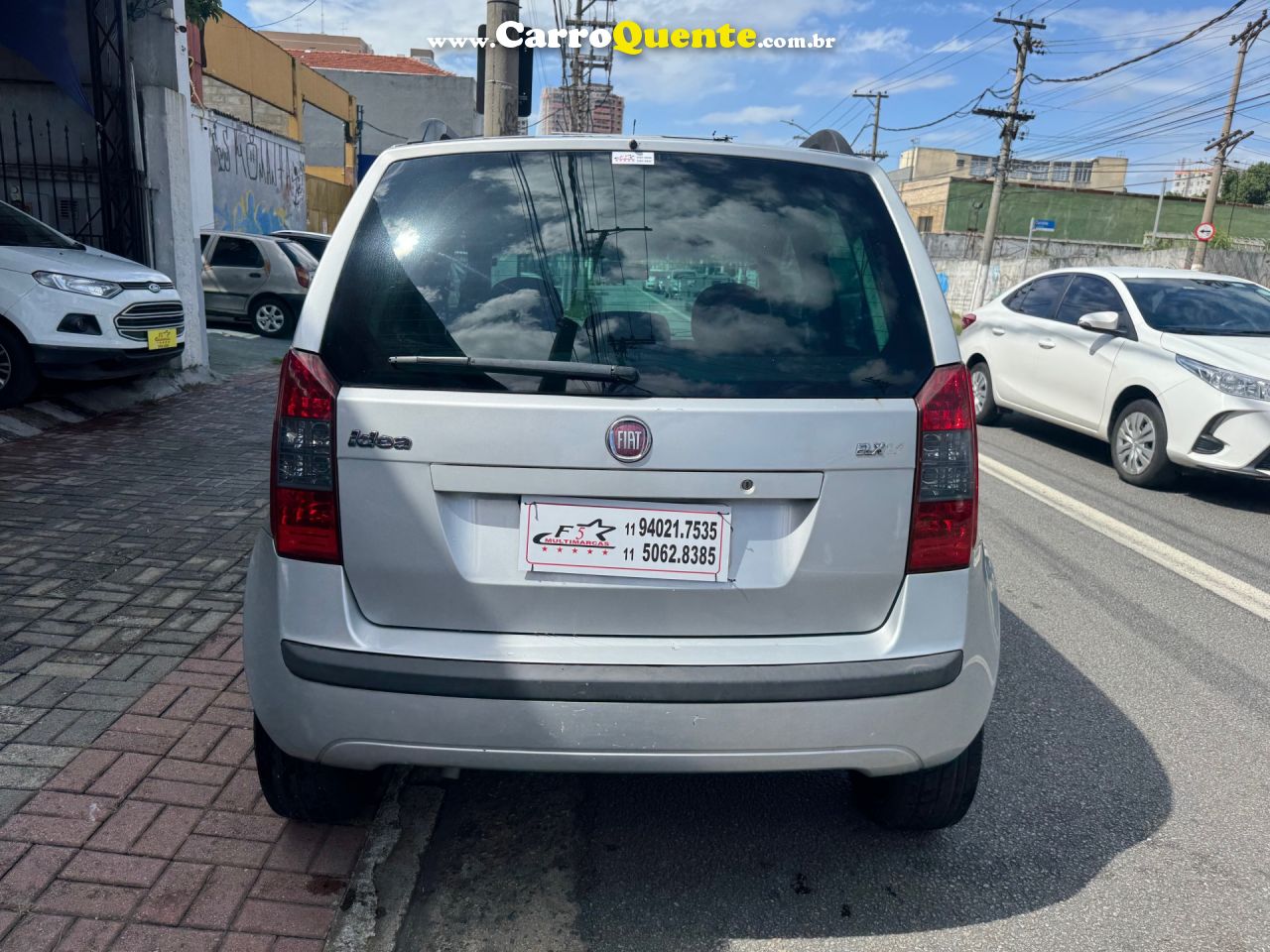 FIAT   IDEA ELX 1.4 MPI FIRE FLEX 8V 5P   PRATA 2009 1.4 FLEX - Loja