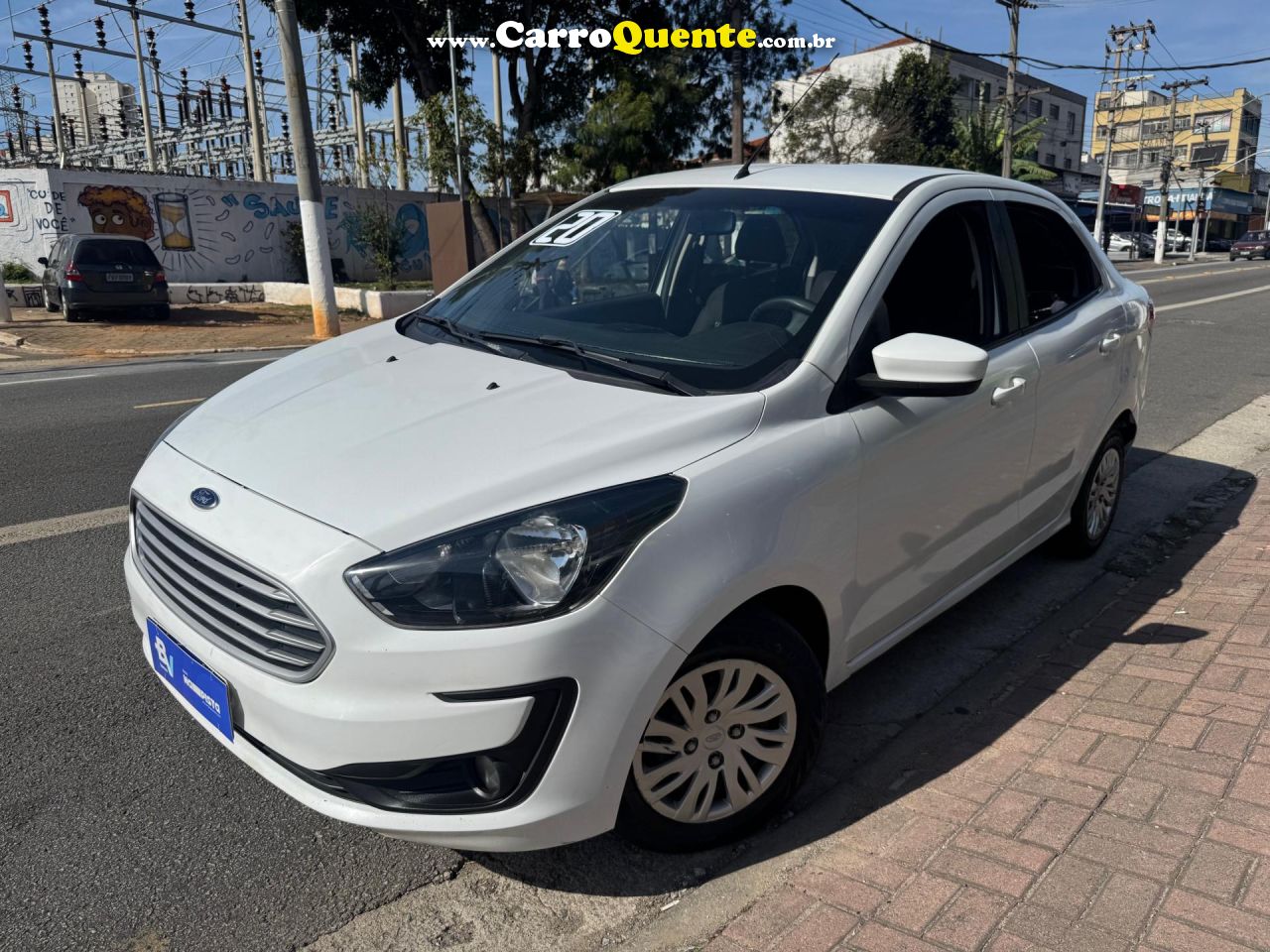FORD   KA 1.5 SEDAN SE 12V FLEX 4P MEC.   BRANCO 2020 1.5 FLEX - Loja