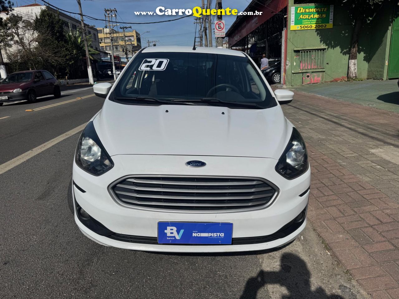 FORD   KA 1.5 SEDAN SE 12V FLEX 4P MEC.   BRANCO 2020 1.5 FLEX - Loja
