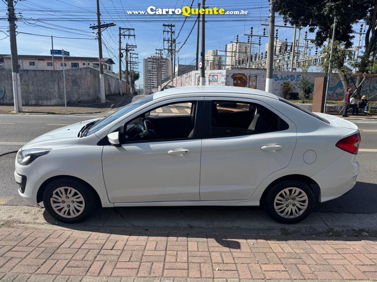 FORD   KA 1.5 SEDAN SE 12V FLEX 4P MEC.   BRANCO 2020 1.5 FLEX - Loja