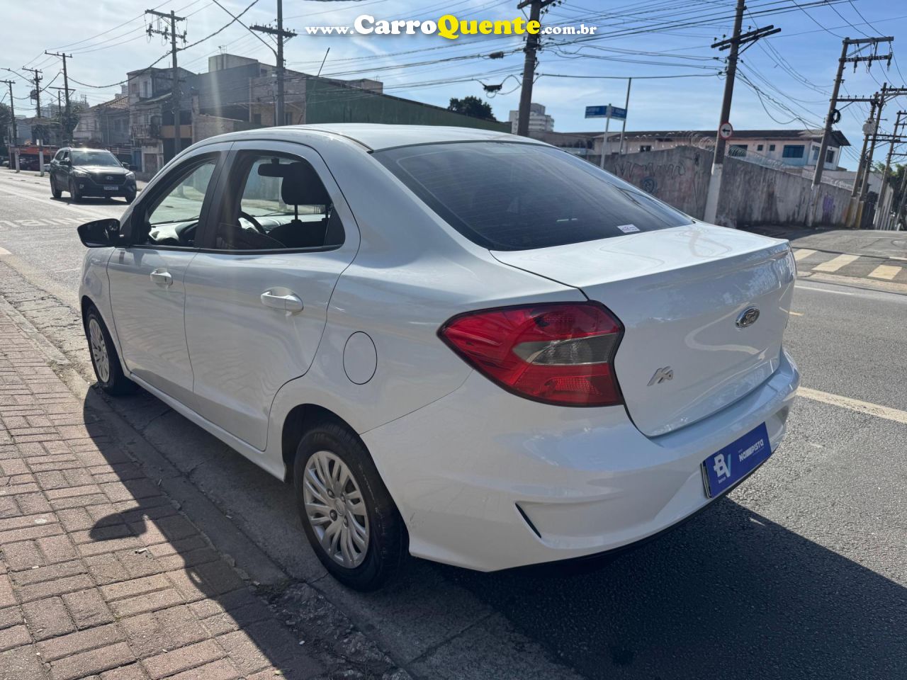 FORD   KA 1.5 SEDAN SE 12V FLEX 4P MEC.   BRANCO 2020 1.5 FLEX - Loja
