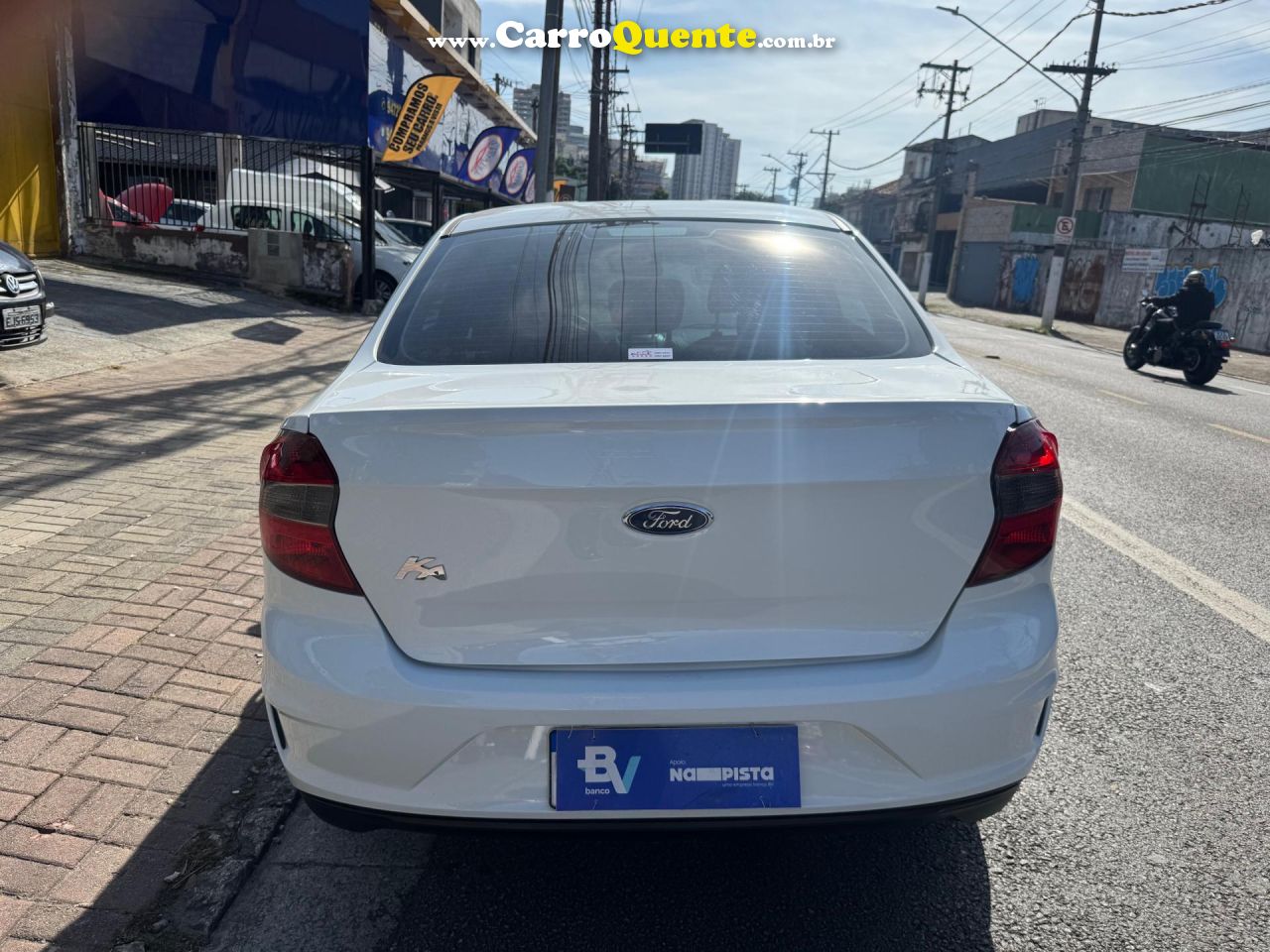 FORD   KA 1.5 SEDAN SE 12V FLEX 4P MEC.   BRANCO 2020 1.5 FLEX - Loja