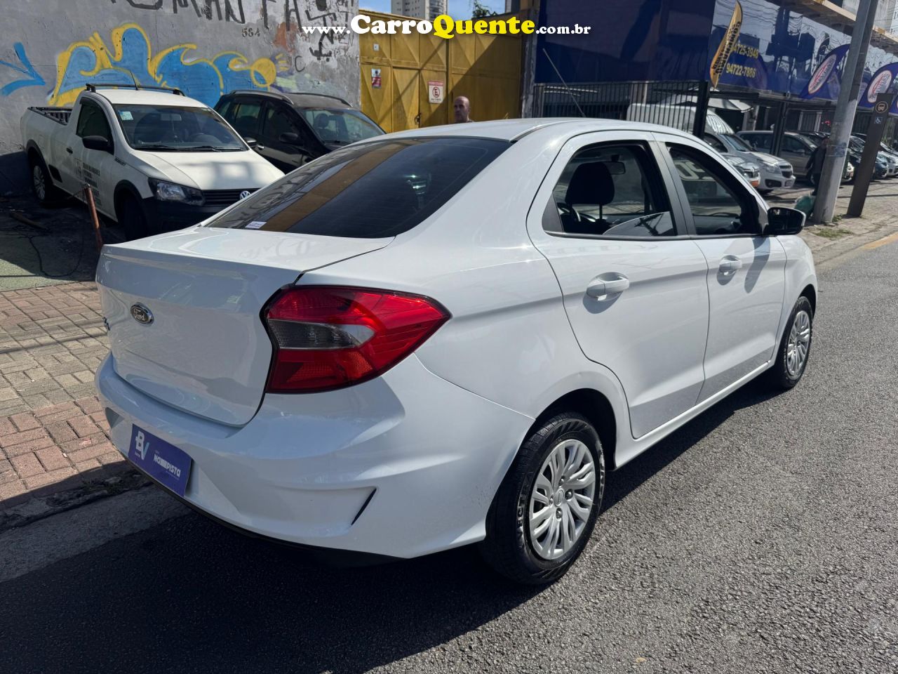FORD   KA 1.5 SEDAN SE 12V FLEX 4P MEC.   BRANCO 2020 1.5 FLEX - Loja