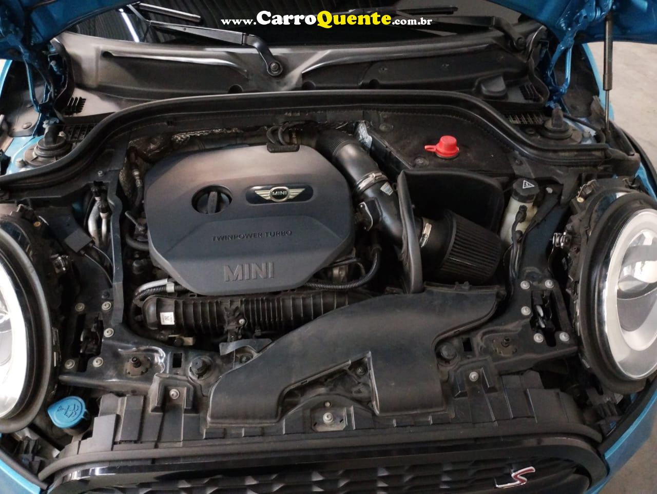 MINI   COOPER S 2.0 TURBO 16V 5P AUT.   AZUL 2015 2.0 GASOLINA - Loja