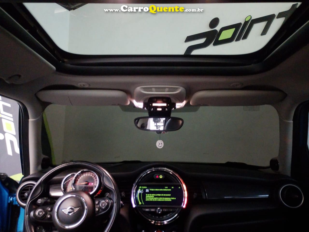 MINI   COOPER S 2.0 TURBO 16V 5P AUT.   AZUL 2015 2.0 GASOLINA - Loja