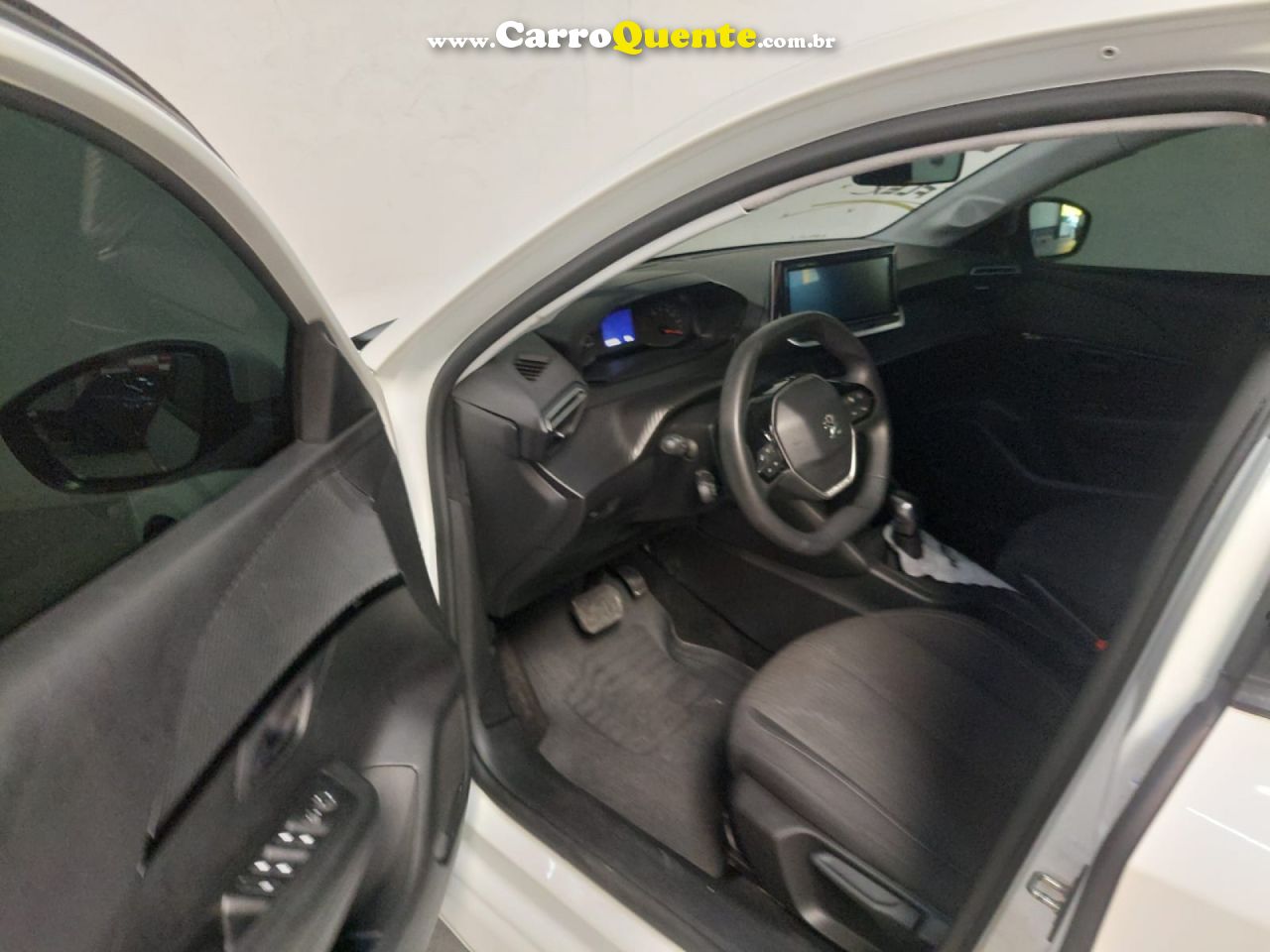 PEUGEOT   208 ACTIVE 1.6 FLEX 16V 5P AUT.   BRANCO 2023 1.6 FLEX - Loja