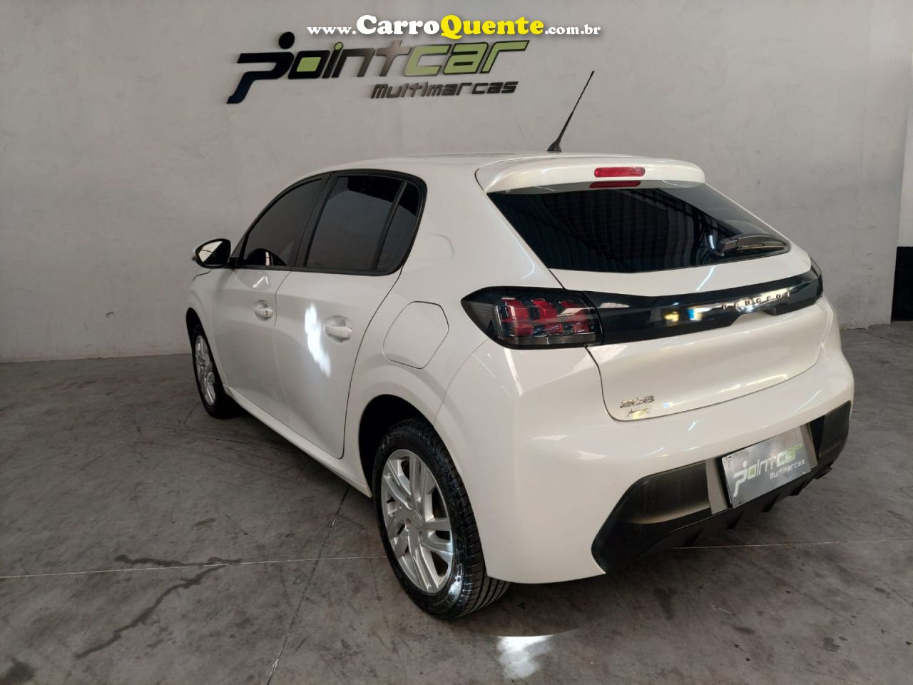 PEUGEOT   208 ACTIVE 1.6 FLEX 16V 5P AUT.   BRANCO 2023 1.6 FLEX - Loja