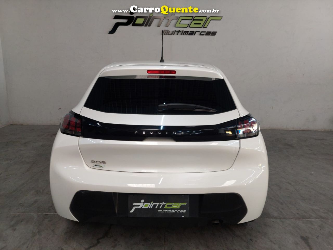 PEUGEOT   208 ACTIVE 1.6 FLEX 16V 5P AUT.   BRANCO 2023 1.6 FLEX - Loja