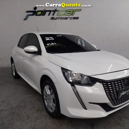 PEUGEOT   208 ACTIVE 1.6 FLEX 16V 5P AUT.   BRANCO 2023 1.6 FLEX