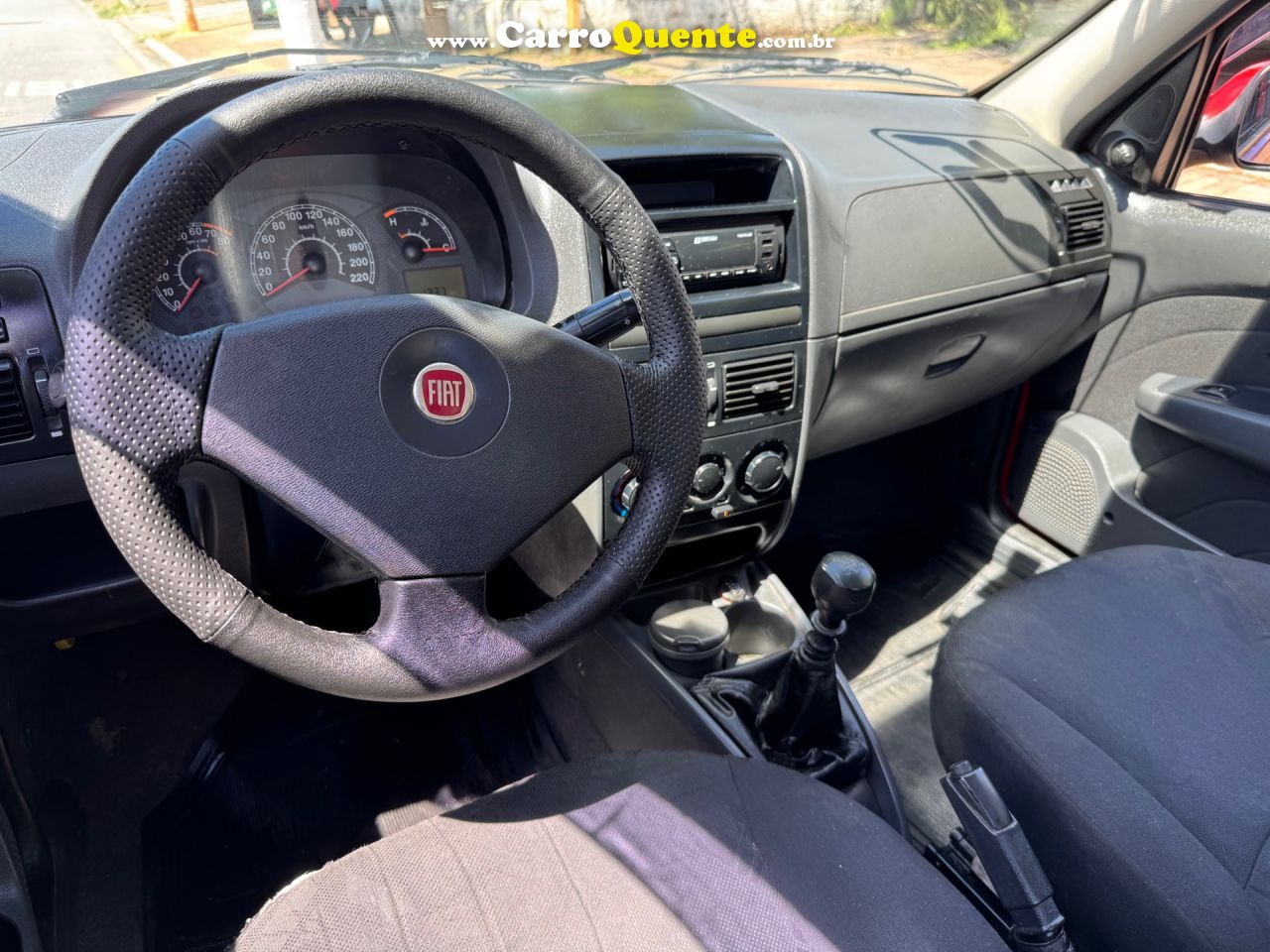 FIAT   SIENA EL 1.0 MPI FIRE FLEX 8V 4P   VERMELHO 2012 1.0 FLEX - Loja