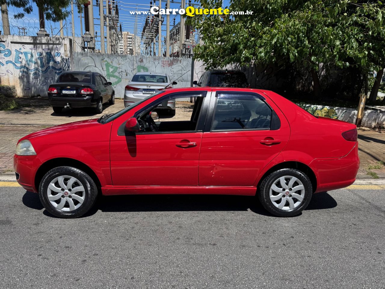 FIAT   SIENA EL 1.0 MPI FIRE FLEX 8V 4P   VERMELHO 2012 1.0 FLEX - Loja
