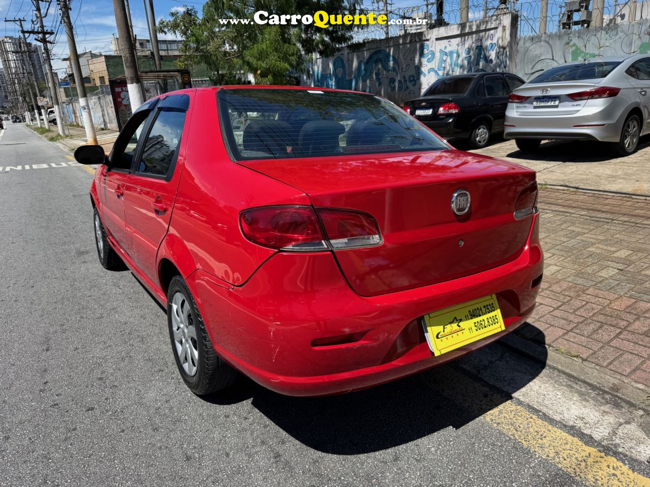 FIAT   SIENA EL 1.0 MPI FIRE FLEX 8V 4P   VERMELHO 2012 1.0 FLEX - Loja