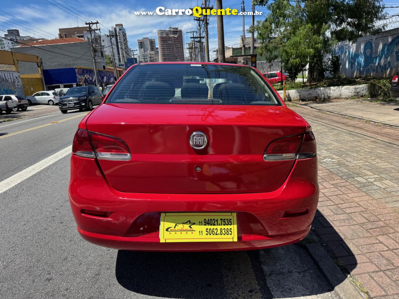 FIAT   SIENA EL 1.0 MPI FIRE FLEX 8V 4P   VERMELHO 2012 1.0 FLEX - Loja