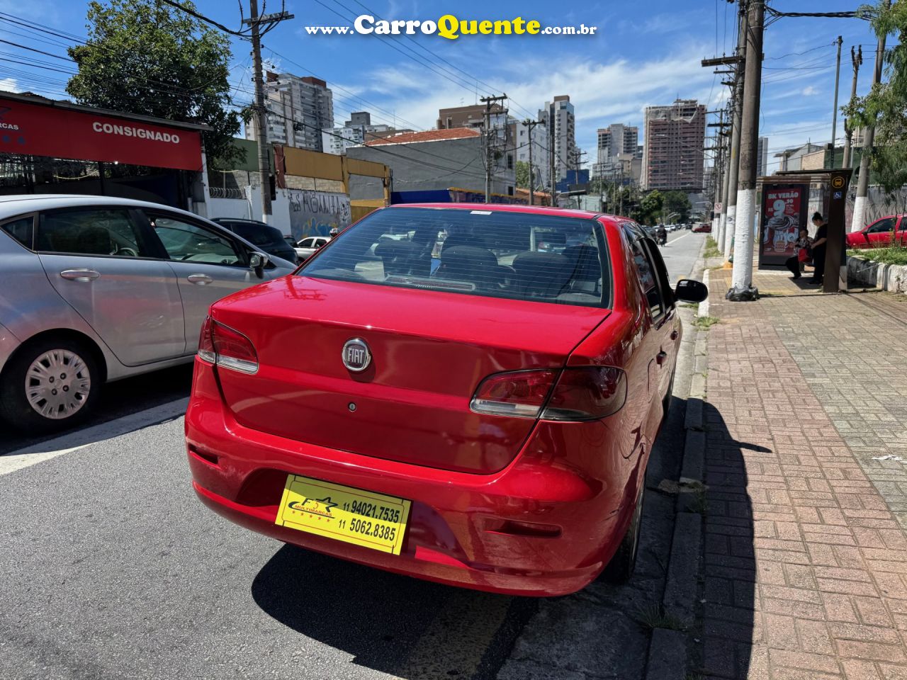 FIAT   SIENA EL 1.0 MPI FIRE FLEX 8V 4P   VERMELHO 2012 1.0 FLEX - Loja
