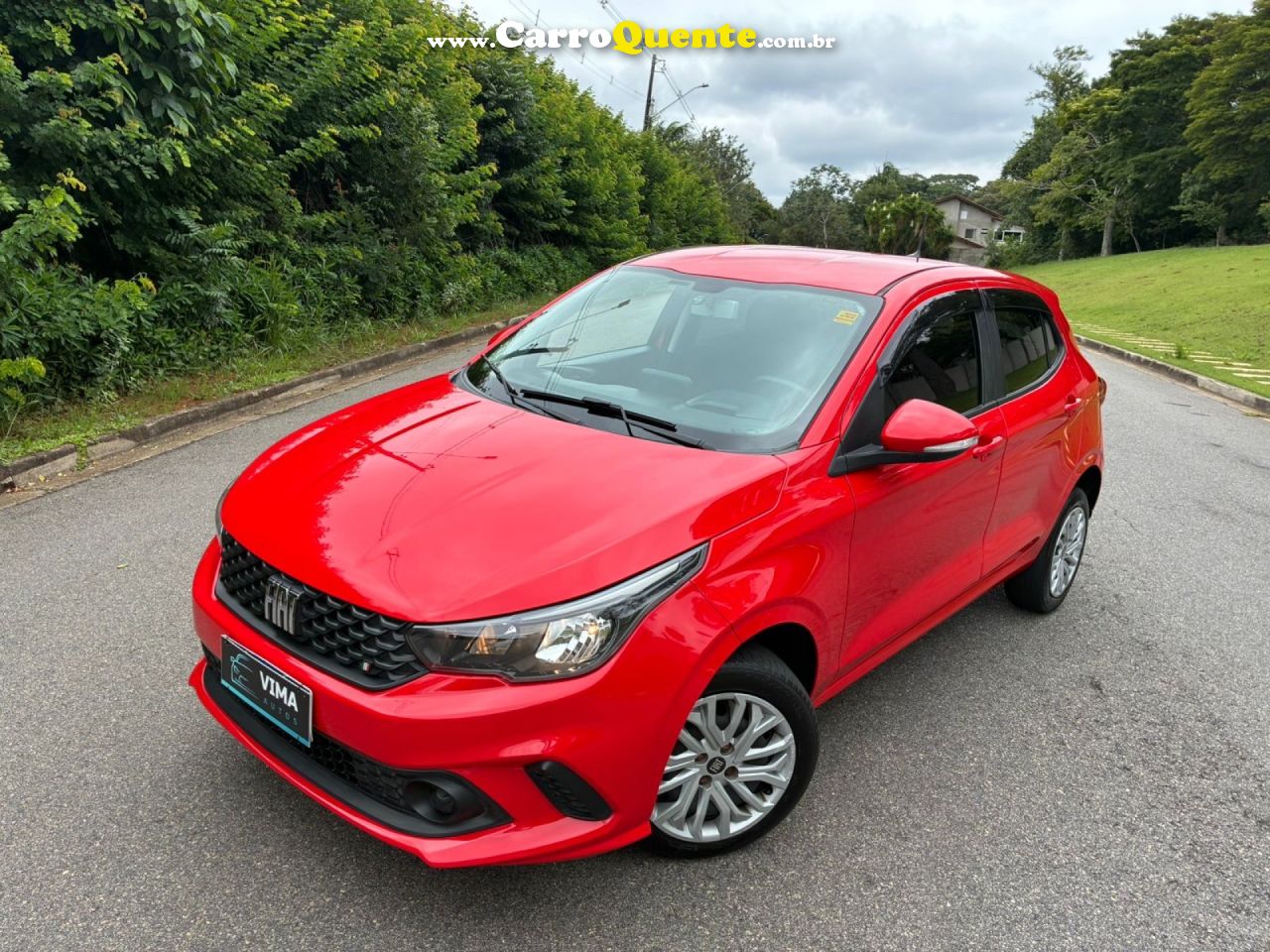 FIAT   ARGO DRIVE 1.0 6V FLEX   VERMELHO 2022 1.0 FLEX - Loja
