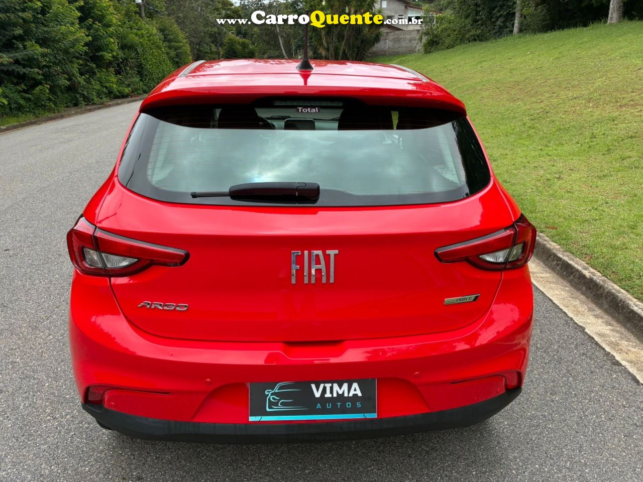 FIAT   ARGO DRIVE 1.0 6V FLEX   VERMELHO 2022 1.0 FLEX - Loja