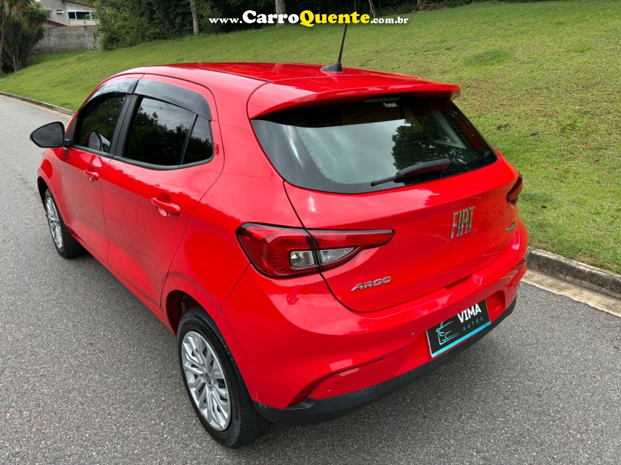 FIAT   ARGO DRIVE 1.0 6V FLEX   VERMELHO 2022 1.0 FLEX - Loja