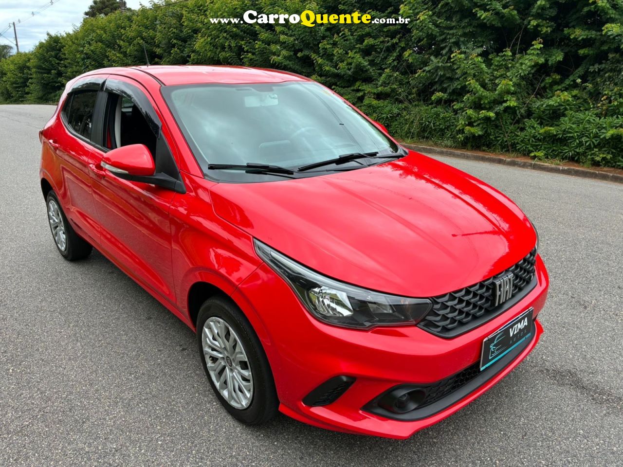 FIAT   ARGO DRIVE 1.0 6V FLEX   VERMELHO 2022 1.0 FLEX - Loja