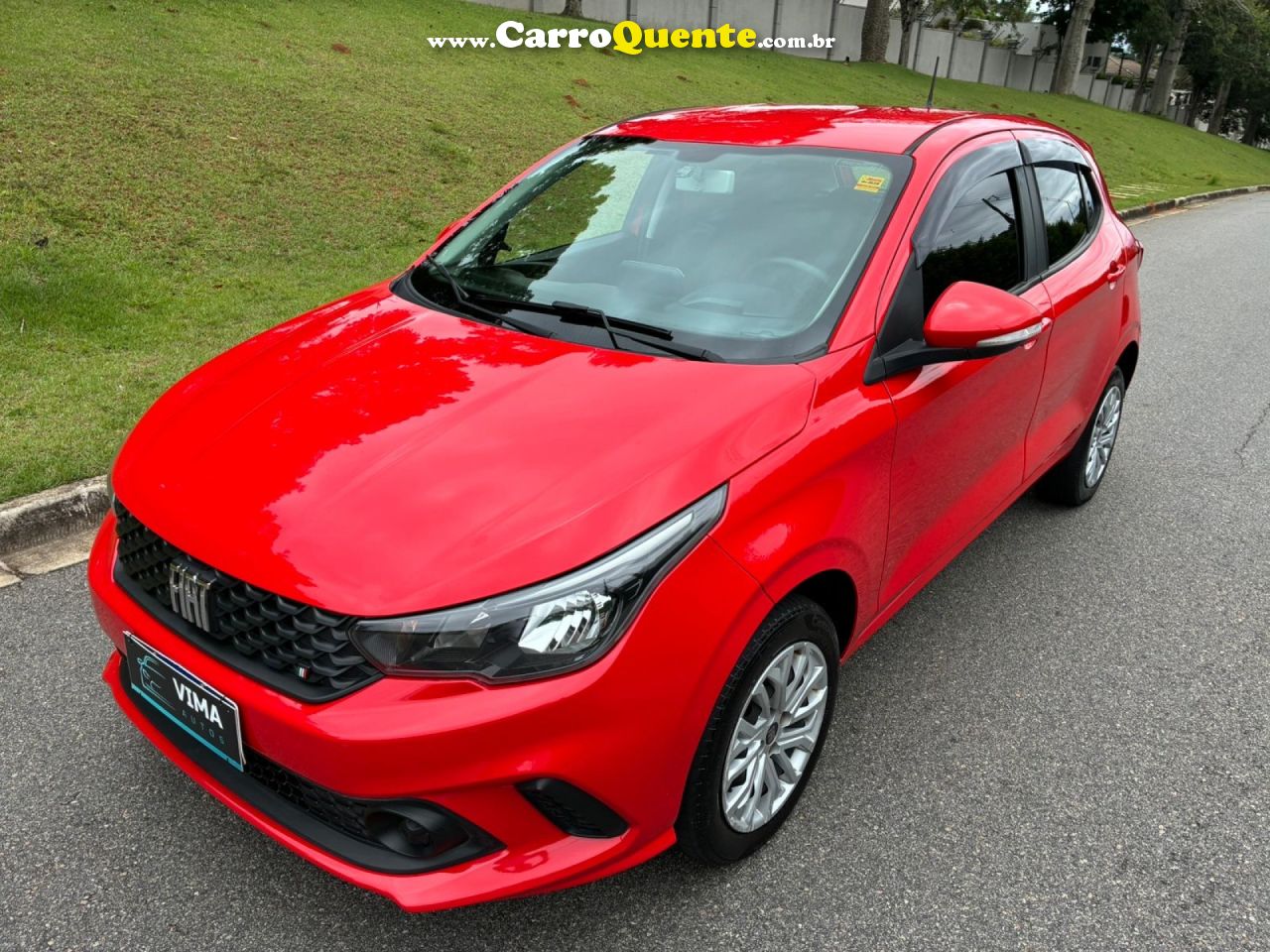 FIAT   ARGO DRIVE 1.0 6V FLEX   VERMELHO 2022 1.0 FLEX - Loja