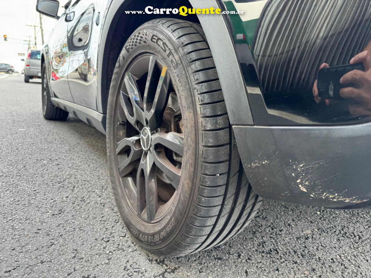 MERCEDES-BENZ   GLA 200 STYLE 1.6 TB 16VFLEX AUT.   PRETO 2015 1.6 FLEX - Loja