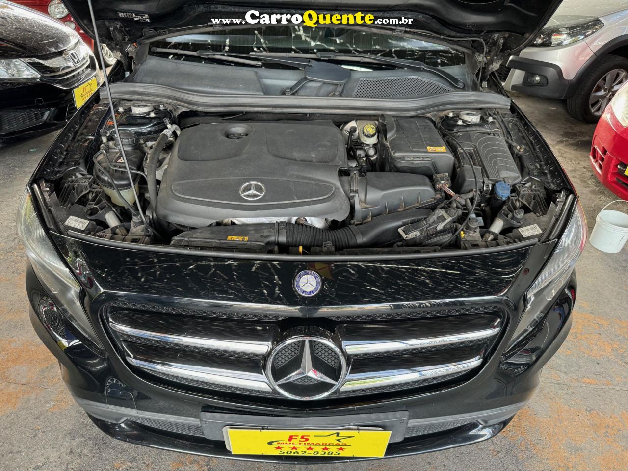 MERCEDES-BENZ   GLA 200 STYLE 1.6 TB 16VFLEX AUT.   PRETO 2015 1.6 FLEX - Loja