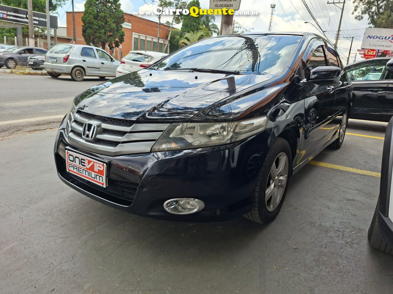 HONDA   CITY SEDAN LX 1.5 FLEX 16V 4P MEC.   PRETO 2011 1.5 FLEX - Loja