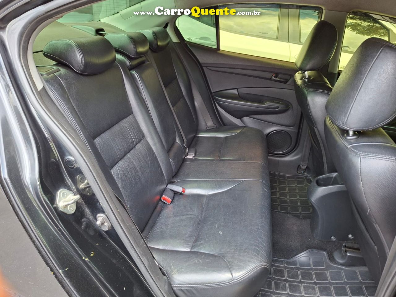 HONDA   CITY SEDAN LX 1.5 FLEX 16V 4P MEC.   PRETO 2011 1.5 FLEX - Loja