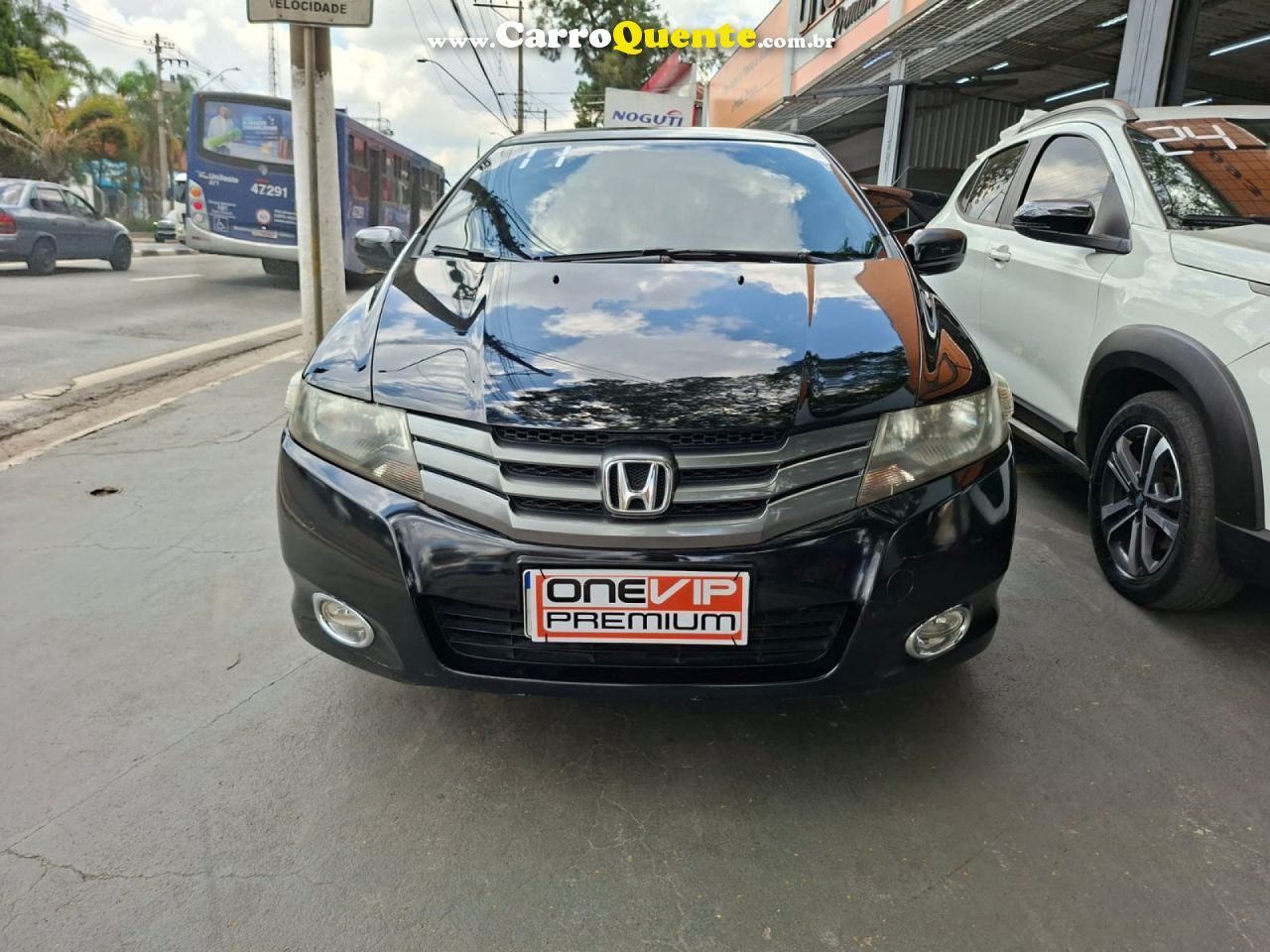 HONDA   CITY SEDAN LX 1.5 FLEX 16V 4P MEC.   PRETO 2011 1.5 FLEX - Loja