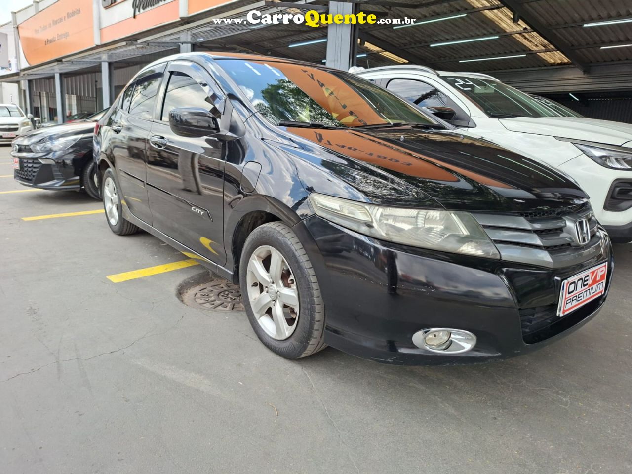 HONDA   CITY SEDAN LX 1.5 FLEX 16V 4P MEC.   PRETO 2011 1.5 FLEX - Loja